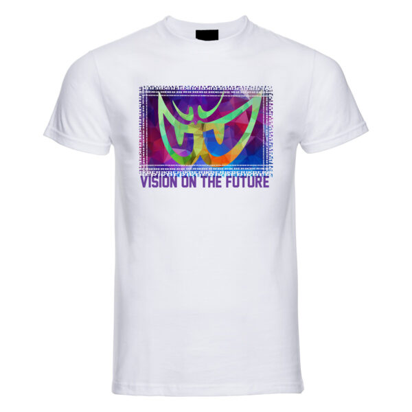 T-shirt bianca da uomo con logo BERIK Sport