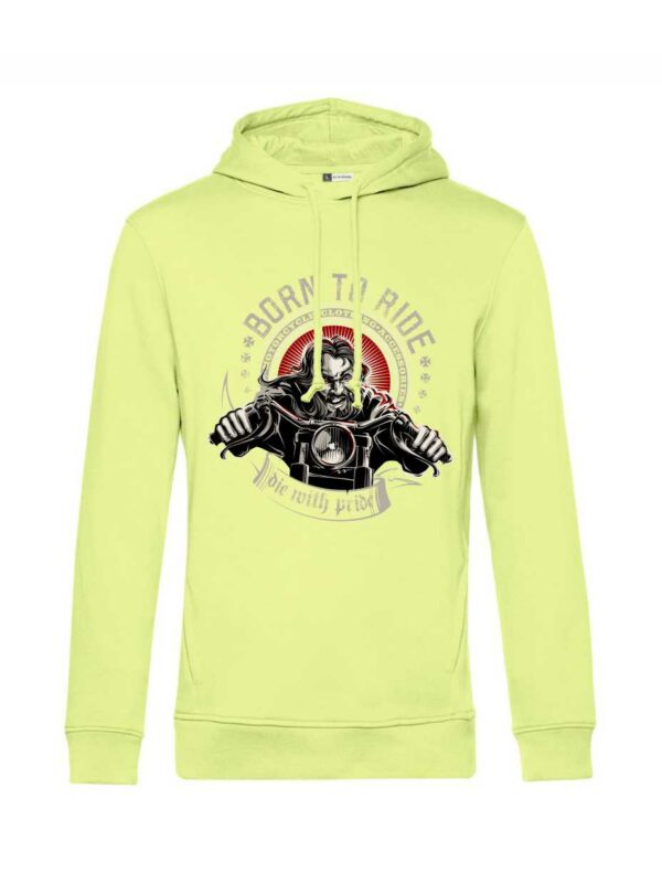felpa lime da uomo Rock Style