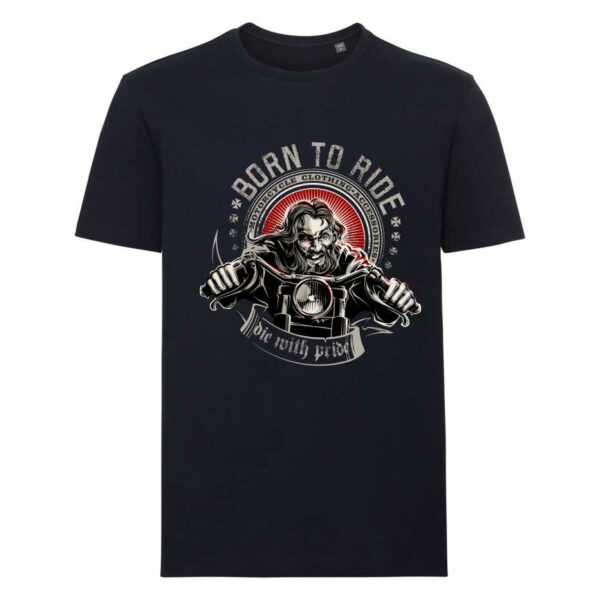 T-shirt Blu Rock Style