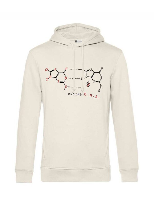 felpa bianca uomo DNA Style