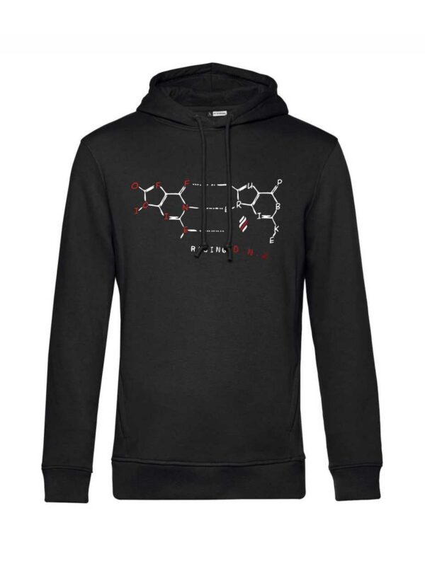 felpa nera uomo DNA Style