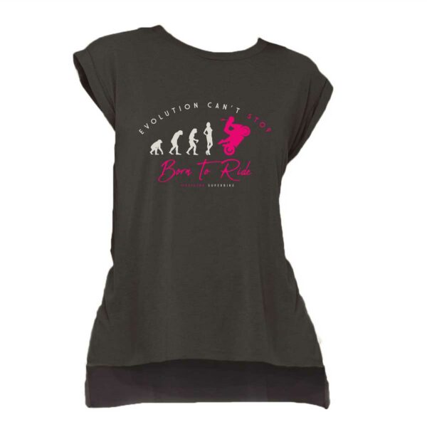 T-shirt Nera LADY EVOLUTION Style