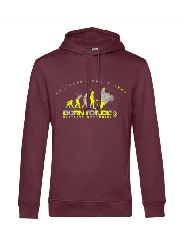 felpa bordeaux uomo EVOLUTION Style