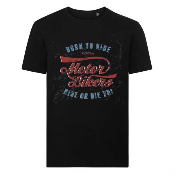 T-shirt Nera Rock Style - Motor Bikers
