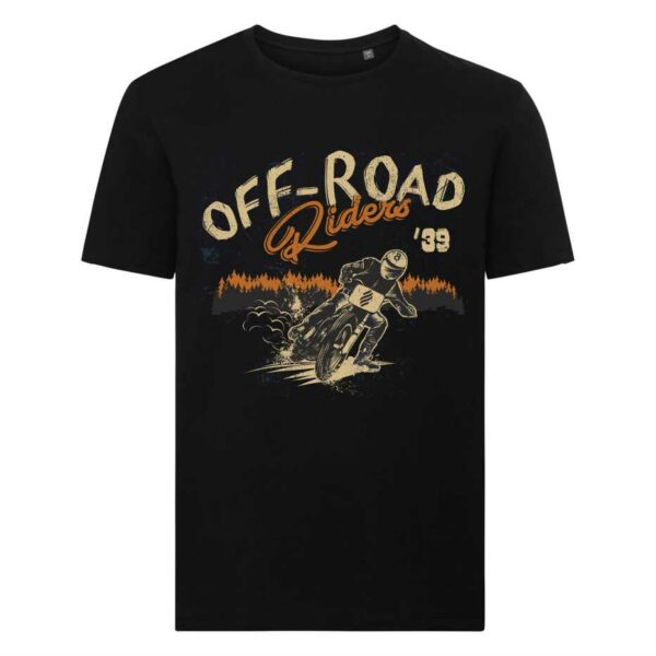 T-shirt Nera Rock Style - Off Road